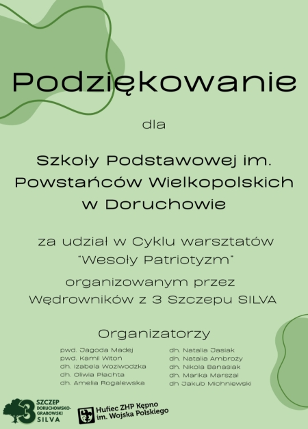 Podziękowanie 