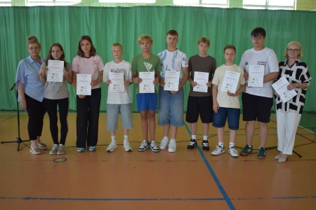 Wręczenie nagród za konkursy i projekty
