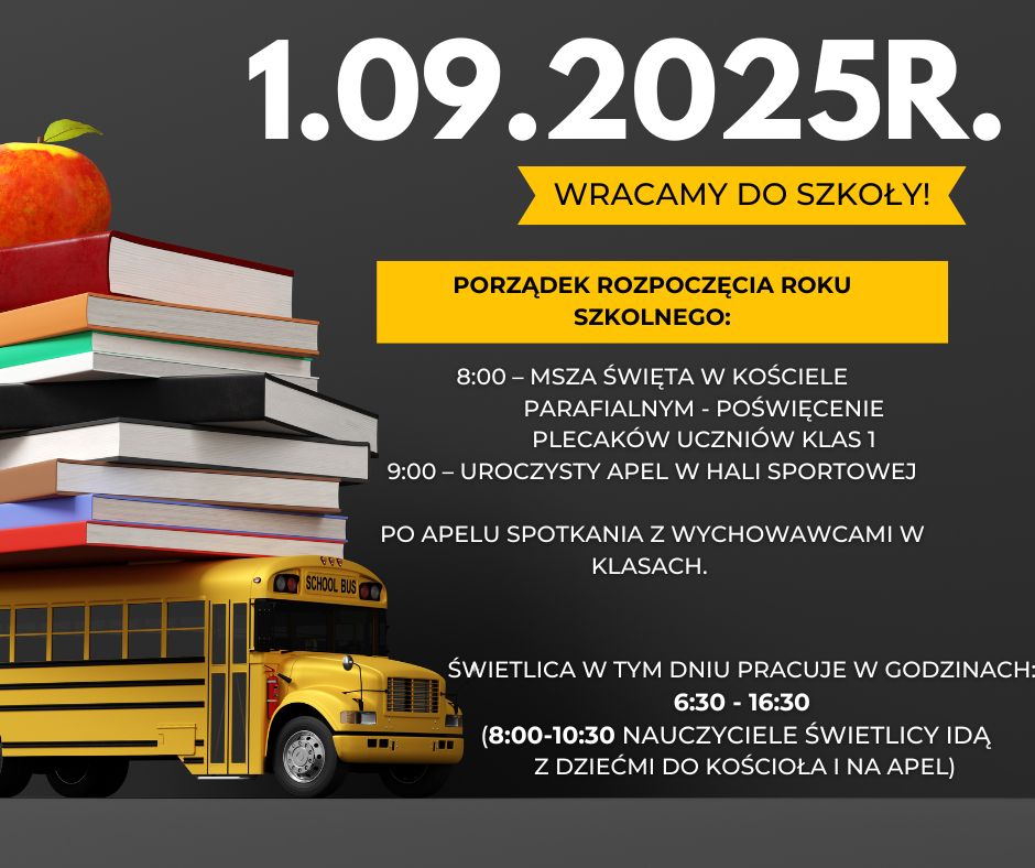 Uroczyste rozpoczęcie roku szkolnego 2025/26