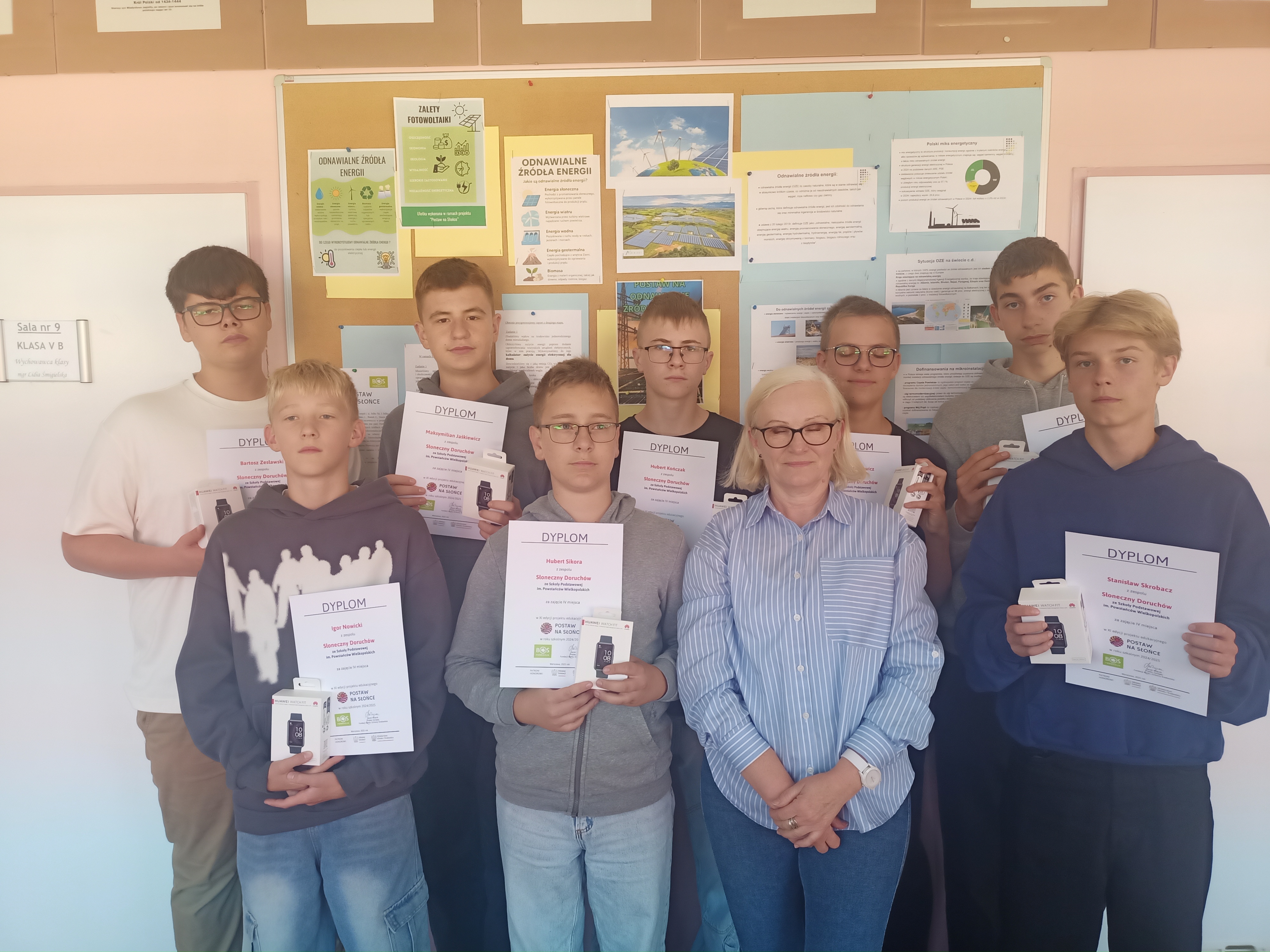 Nasz zespół „Słoneczny Doruchów” z nagrodą!