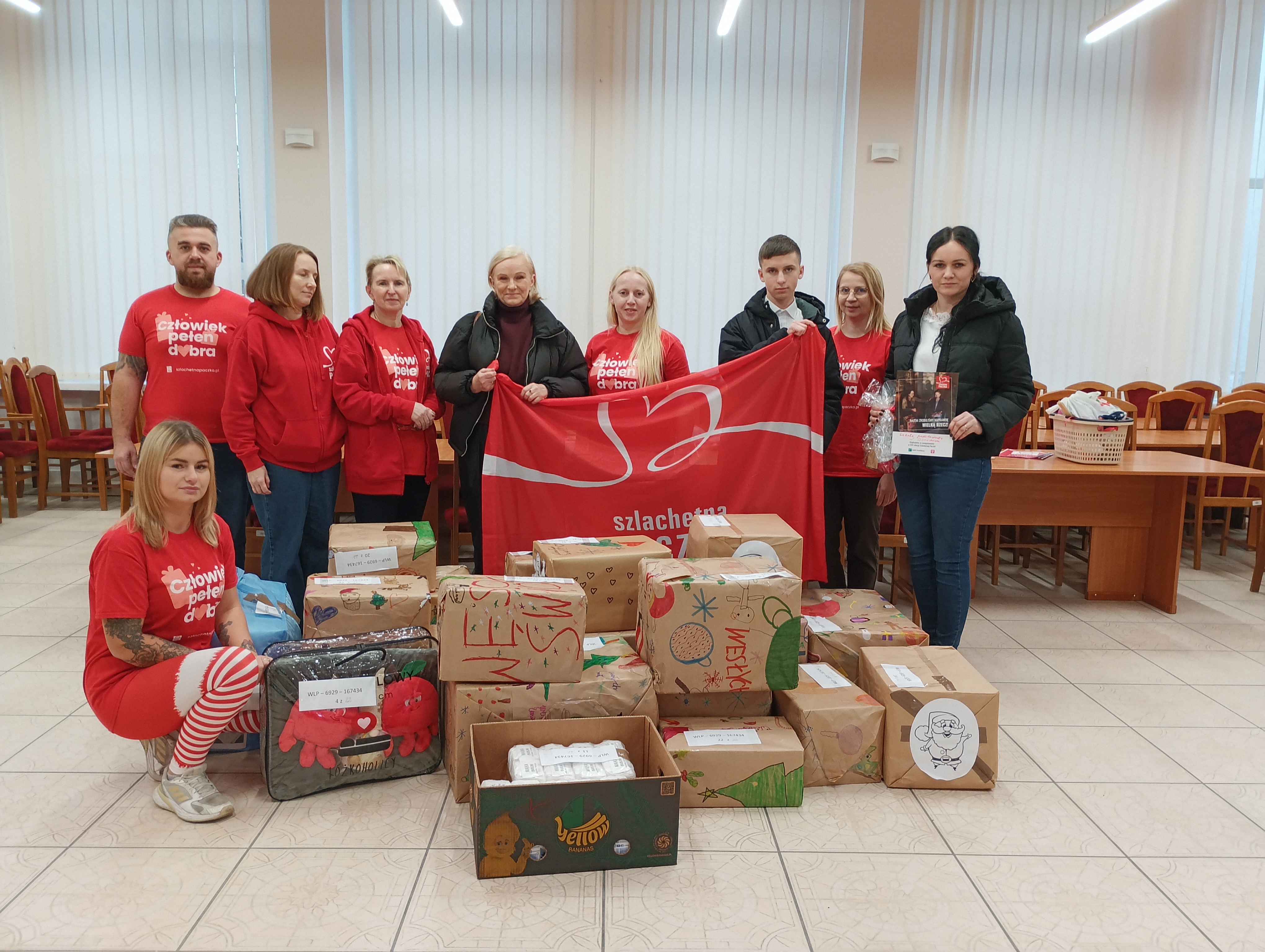Udział w akcji ''Szlachetna Paczka''