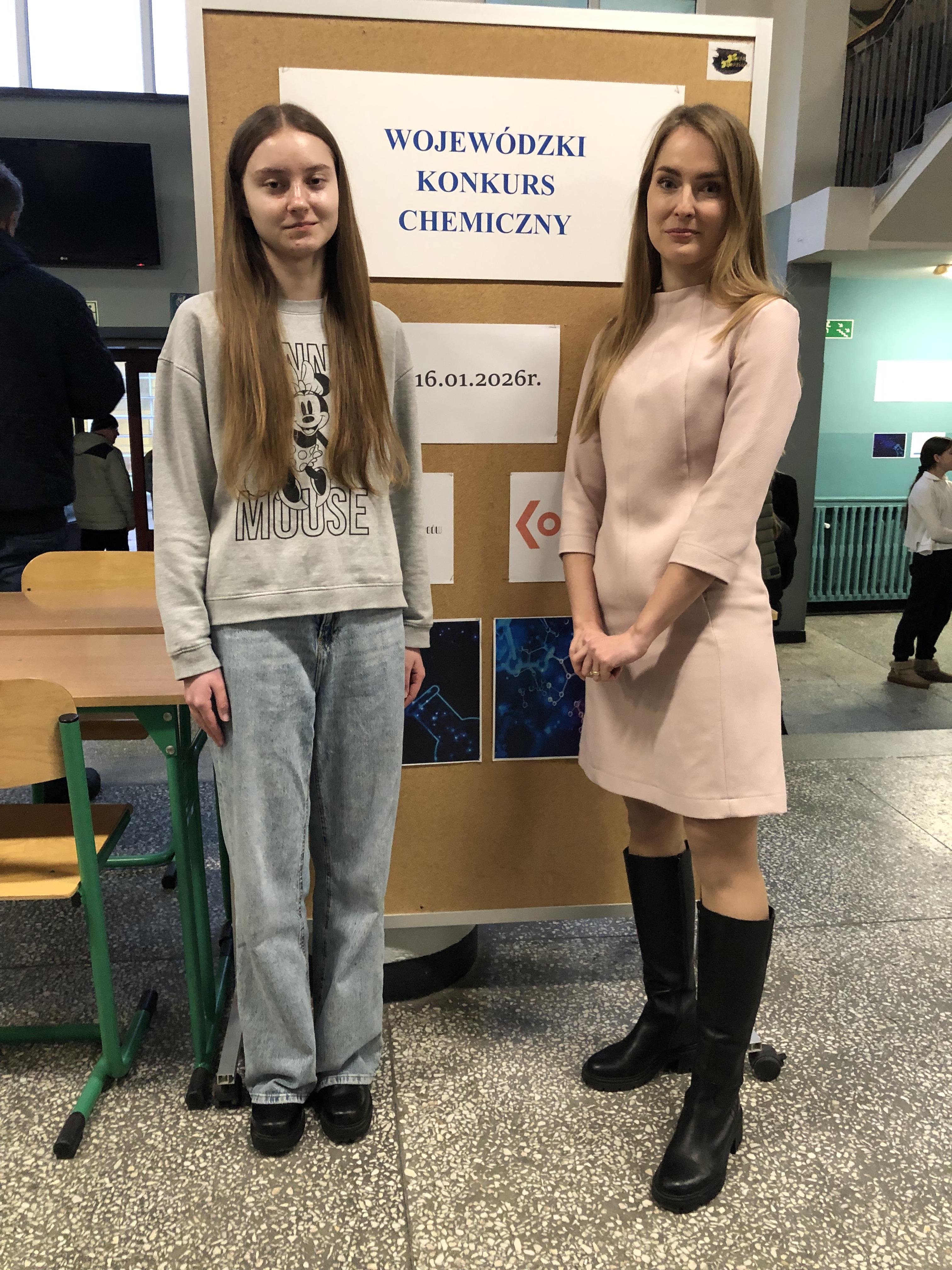 Laueratka Wojewódzkiego Konkursu Chemicznego