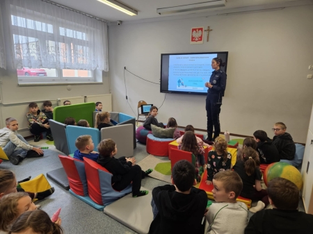 Spotkanie profilaktyczne „Bezpieczne ferie”